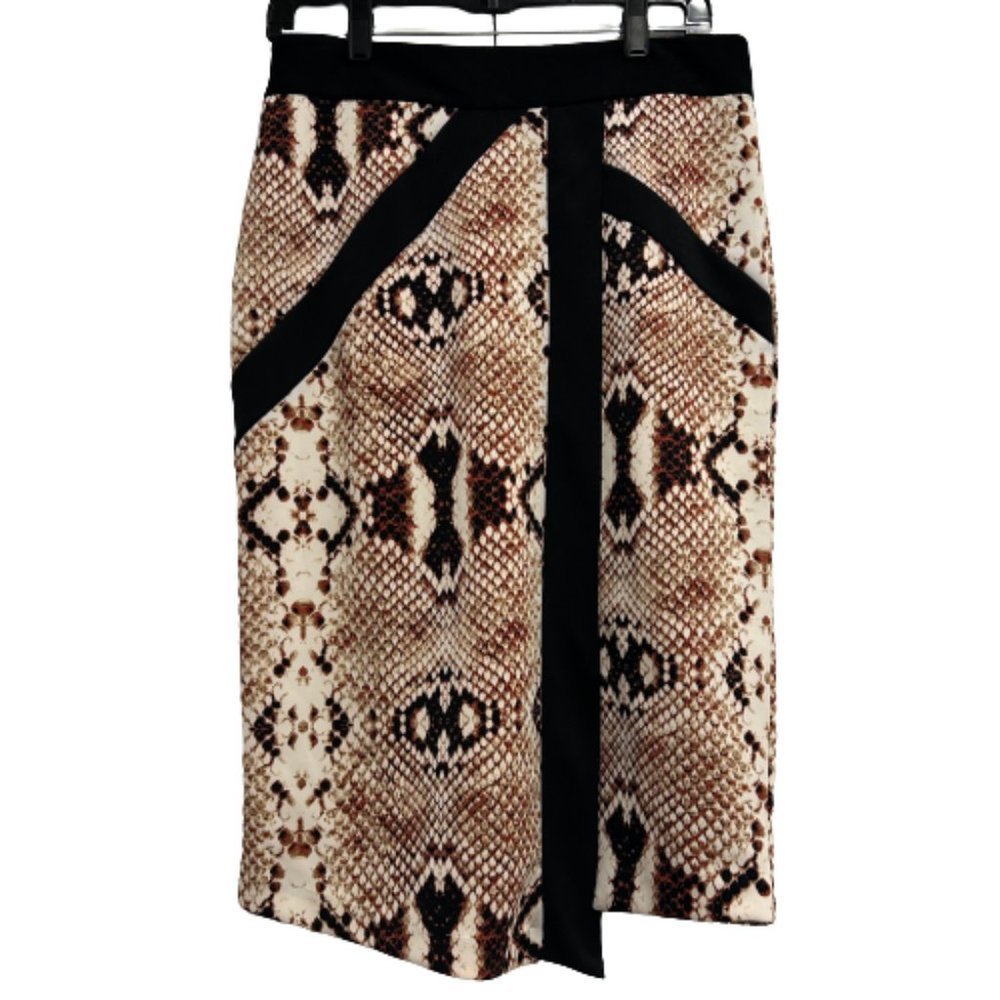 Worthington Snakeskin Midi Skirt Women’s Size 6